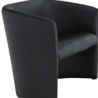 Fotoliu Tempo Kondela Cuba Leather Black Black photo 5