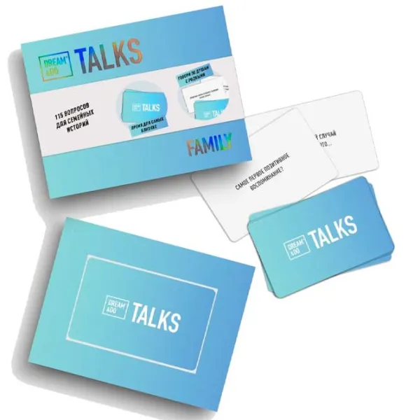 Настольная игра 1DEA.me Dream&Do Talks Family Edition 6+/ Развитие photo 2