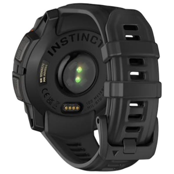 Ceas inteligent Garmin Instinct 3 Solar  1.1" / 45 mm / Black - Black / 010-02934-00 photo 3 Ceas inteligent Garmin Instinct 3 Solar  1.1" / 45 mm / Black - Black / 010-02934-00 photo 3