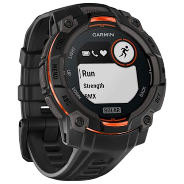 Ceas inteligent Garmin Instinct 3 Solar  1.1" / 45 mm / Black - Black / 010-02934-00 photo 6 Ceas inteligent Garmin Instinct 3 Solar  1.1" / 45 mm / Black - Black / 010-02934-00 photo 6