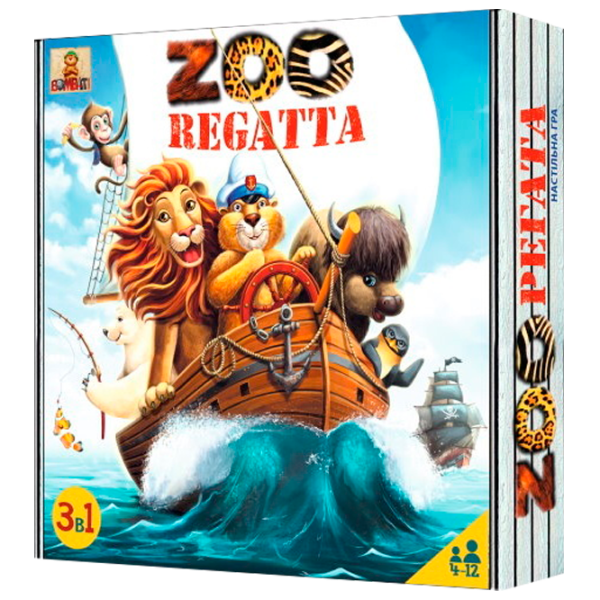 Настольная игра ChiToys ZOOregata 4+/ Развитие photo 1