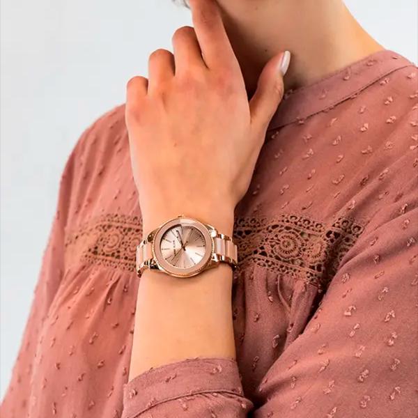 Ceas de mână pentru femei ANNE KLEIN AK/3214LPRG Cuarț / 38 mm photo 3 Ceas de mână pentru femei ANNE KLEIN AK/3214LPRG Cuarț / 38 mm photo 3