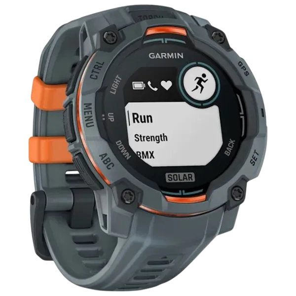 Ceas inteligent Garmin Instinct 3 Solar  1.1" / 45 mm / Gray - Twilight / 010-02934-01 photo 3
