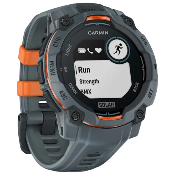 Ceas inteligent Garmin Instinct 3 Solar  1.1" / 45 mm / Gray - Twilight / 010-02934-01 photo 3