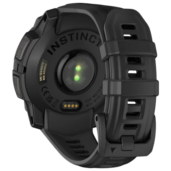 Умные часы Garmin Instinct 3  1.2" / 45 мм / Черный - Чёрный / 010-02936-00 photo 4