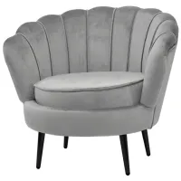 Кресло DecoPrim Maggie Черный Серый