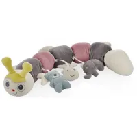 Внутренняя защита кроватки BabyJem 675 Разноцветный / Плюш