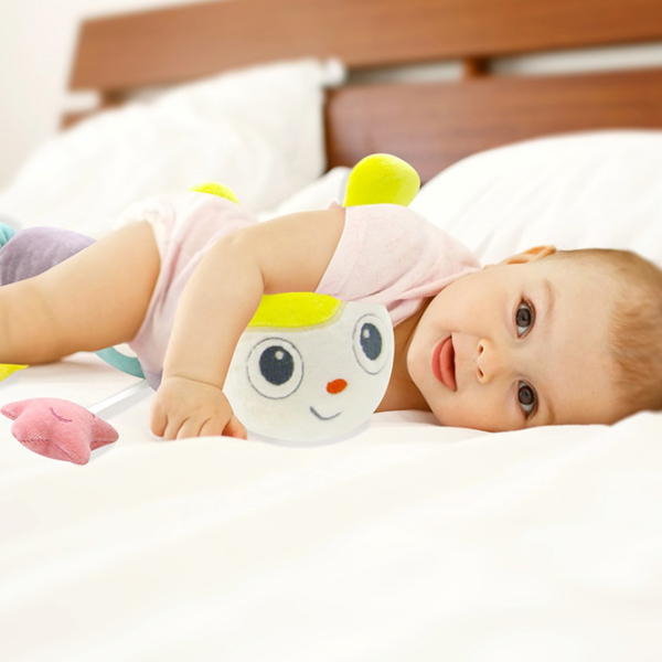 Protectie interioară pentru pătuț BabyJem 675 Multicolor / Pluș  photo 3