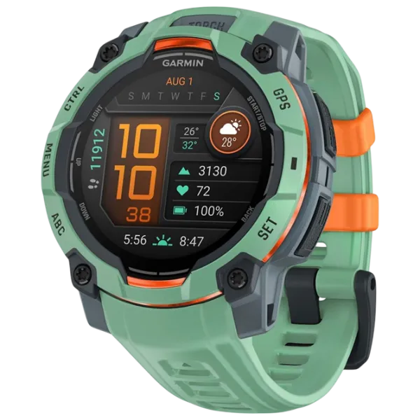 Умные часы Garmin Instinct 3  1.2" / 45 мм / Неотропический - Неотропический / 010-02936-01 photo 1