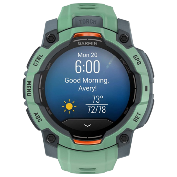 Умные часы Garmin Instinct 3  1.2" / 45 мм / Неотропический - Неотропический / 010-02936-01 photo 2