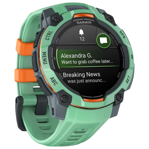 Умные часы Garmin Instinct 3  1.2" / 45 мм / Неотропический - Неотропический / 010-02936-01 photo 3