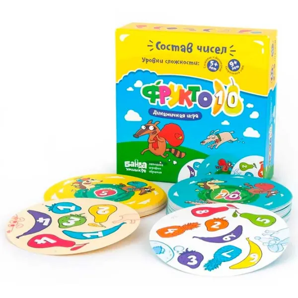 Настольная игра The Brainy Band Фрукто 10 7+/ Развитие photo 2
