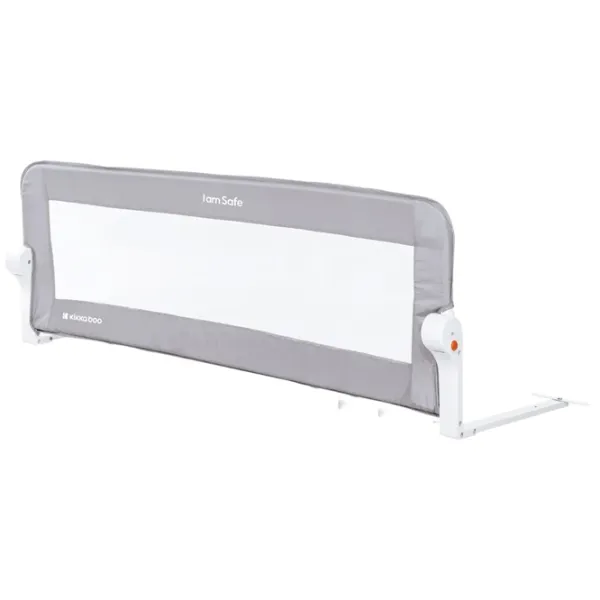 Barieră pentru pătuț Kikka Boo 31003050015  Grey / Plasă photo 1