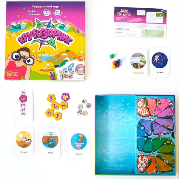Настольная игра The Brainy Band Кругозорник 5+/ Развитие photo 2