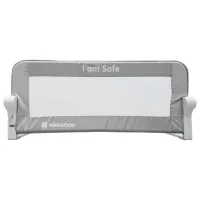 Барьер для кроватки Kikka Boo 31003050008  Grey / Сетка