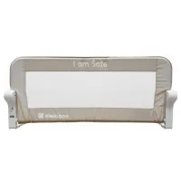 Барьер для кроватки Kikka Boo 31003050011  Бежевый / Сетка