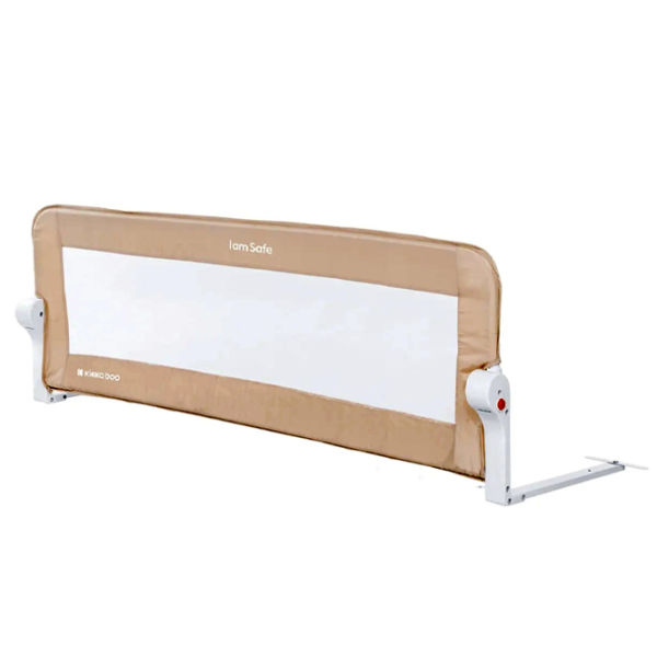 Barieră pentru pătuț Kikka Boo 31003050016  Beige / Plasă photo 1