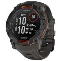Умные часы Garmin Instinct 3 Solar  1.1" / 50 мм / Черный - Древесный уголь / 010-02935-00