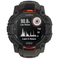 Ceas inteligent Garmin Instinct 3 Solar 1.1" / 50 mm / Black - Charcoal / 010-02935-00 photo 2