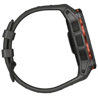 Ceas inteligent Garmin Instinct 3 Solar 1.1" / 50 mm / Black - Charcoal / 010-02935-00 photo 5