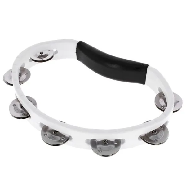 Тамбурина Meinl HTWH  Белый / Нержавеющая сталь photo 1
