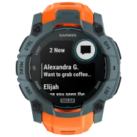 Умные часы Garmin Instinct 3 Solar 1.1" / 50 мм / Серый - Солнцестояние / 010-02935-01 photo 2