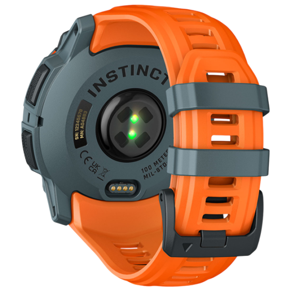 Умные часы Garmin Instinct 3 Solar  1.1" / 50 мм / Серый - Солнцестояние / 010-02935-01 photo 4