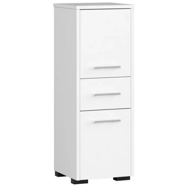 Dulap penal Akord Fin 30 2D1SZ Pe podea / PAL / White photo 1