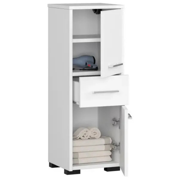 Dulap penal Akord Fin 30 2D1SZ Pe podea / PAL / White photo 2