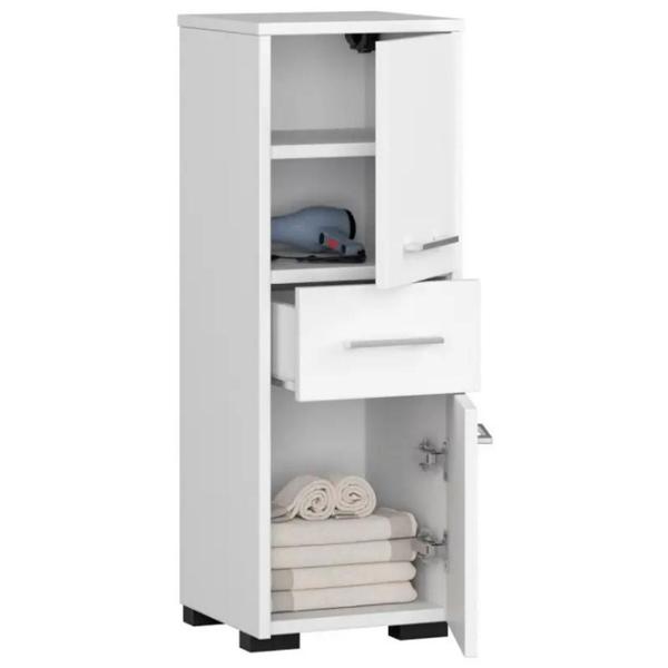 Dulap penal Akord Fin 30 2D1SZ Pe podea / PAL / White photo 2