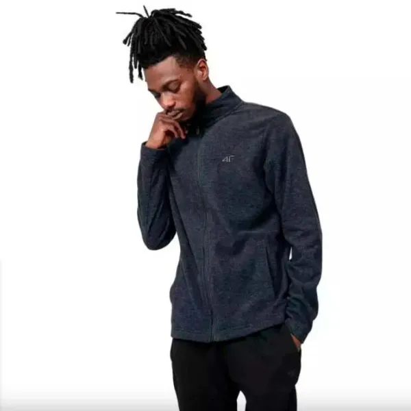 Jachetă pentru bărbați 4F Men's fleece plm350 Semi-sezon / Blue photo 2 Jachetă pentru bărbați 4F Men's fleece plm350 Semi-sezon / Blue photo 2