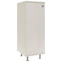 Dulap penal Haaus Zaria 1U  Pe podea / PAL / White