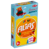 Joc de masă Tactic Alias Junior Travel 5+/ Carti de joc