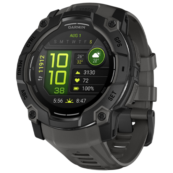 Умные часы Garmin Instinct 3  1.3" / 50 мм / Черный - Древесный уголь / 010-03020-00 photo 1