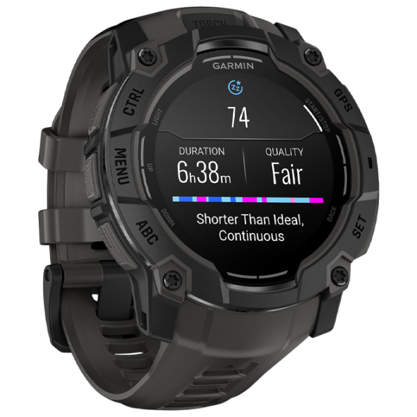 Умные часы Garmin Instinct 3  1.3" / 50 мм / Черный - Древесный уголь / 010-03020-00 photo 3