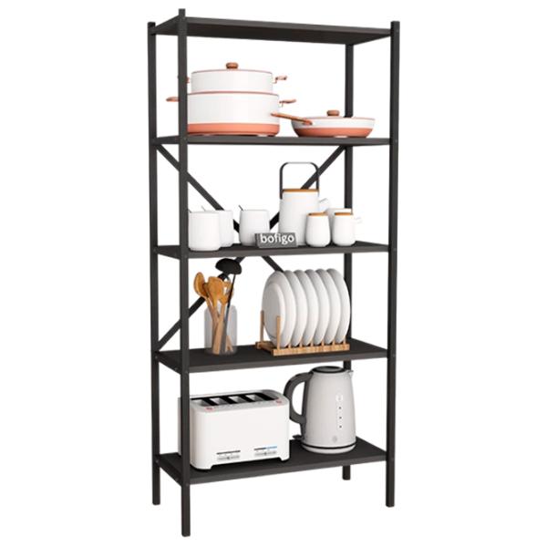 Etajeră Nex Home 13-05-01 PAL / Anthracite Black photo 1
