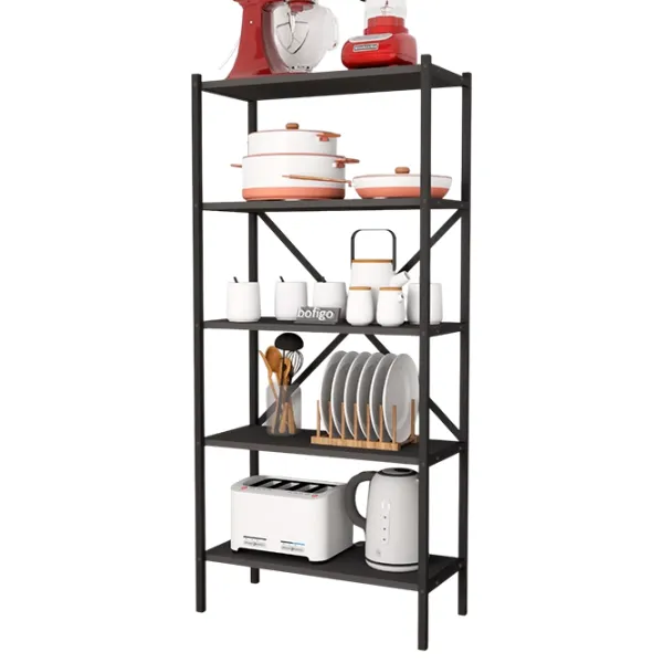 Etajeră Nex Home 13-05-01 PAL / Anthracite Black photo 3