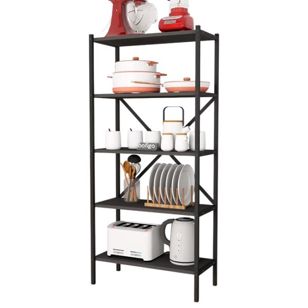 Etajeră Nex Home 13-05-01 PAL / Anthracite Black photo 3