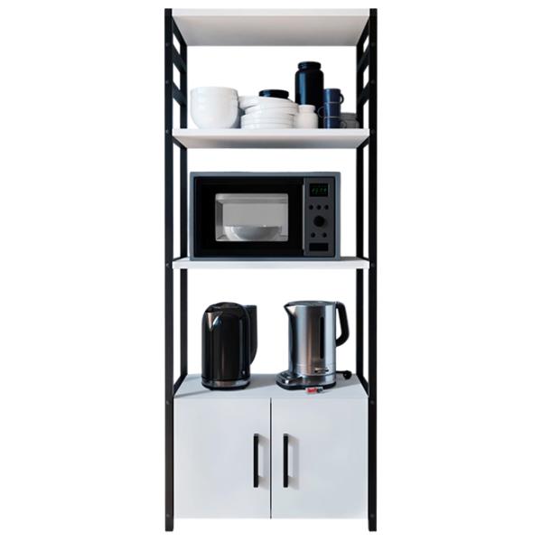 Etajeră Nex Home 28-04-01 Metal / White Black photo 2 Etajeră Nex Home 28-04-01 Metal / White Black photo 2