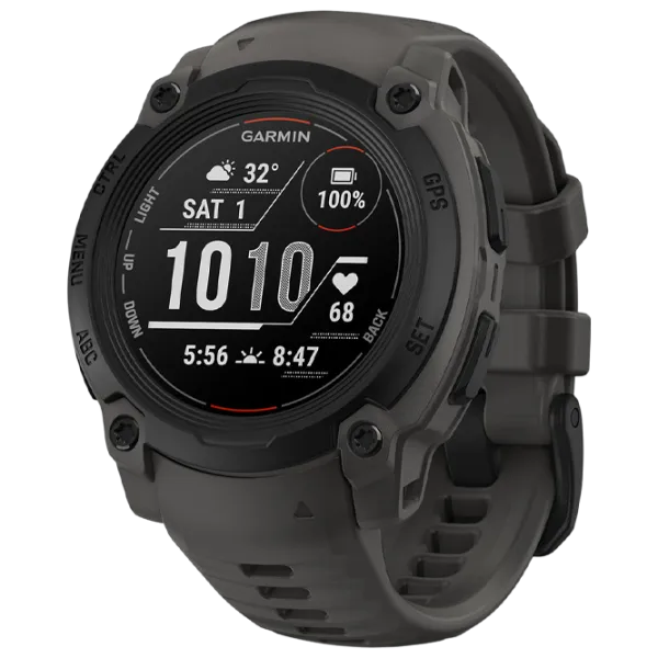 Ceas inteligent Garmin Instinct E  0.86" / 40mm / Black - Charcoal / 010-02932-00 photo 1