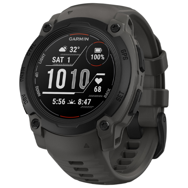 Ceas inteligent Garmin Instinct E  0.86" / 40mm / Black - Charcoal / 010-02932-00 photo 1