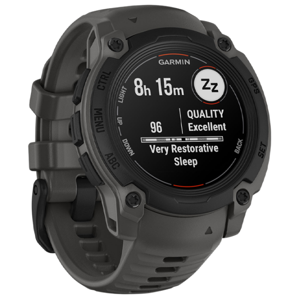 Ceas inteligent Garmin Instinct E  0.86" / 40mm / Black - Charcoal / 010-02932-00 photo 3