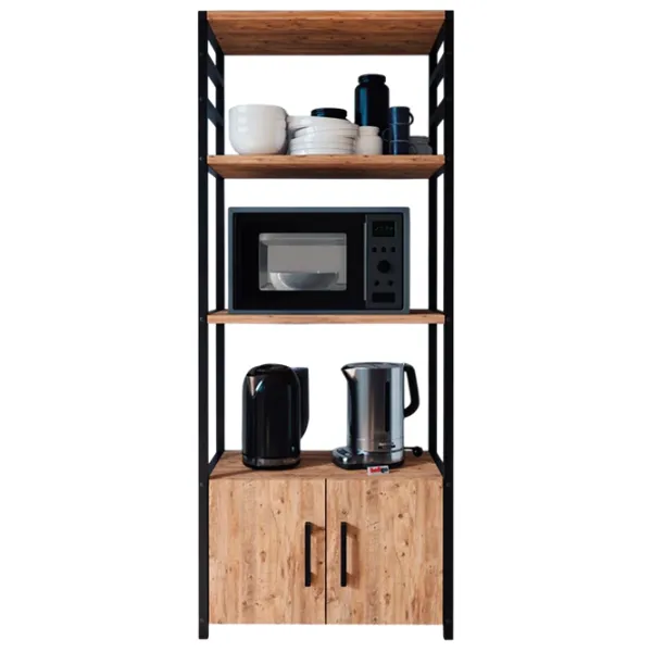 Etajeră Nex Home 28-04-02 Metal / Oak Black photo 2