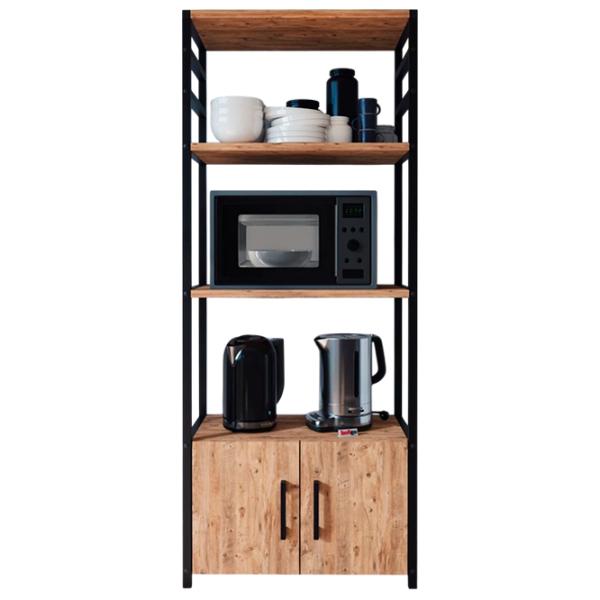 Etajeră Nex Home 28-04-02 Metal / Oak Black photo 2