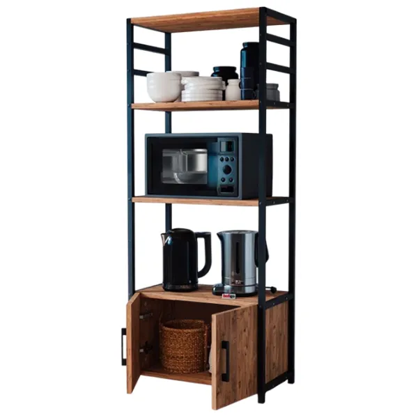 Etajeră Nex Home 28-04-02 Metal / Oak Black photo 3