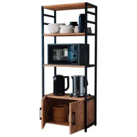 Etajeră Nex Home 28-04-02 Metal / Oak Black photo 3