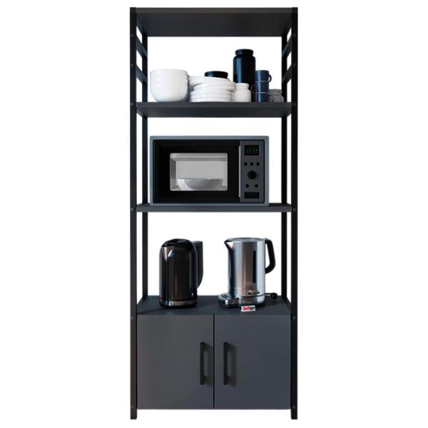 Etajeră Nex Home 28-04-08 Metal / Anthracite Black photo 2