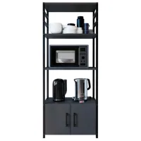 Etajeră Nex Home 28-04-08 Metal / Anthracite Black photo 2