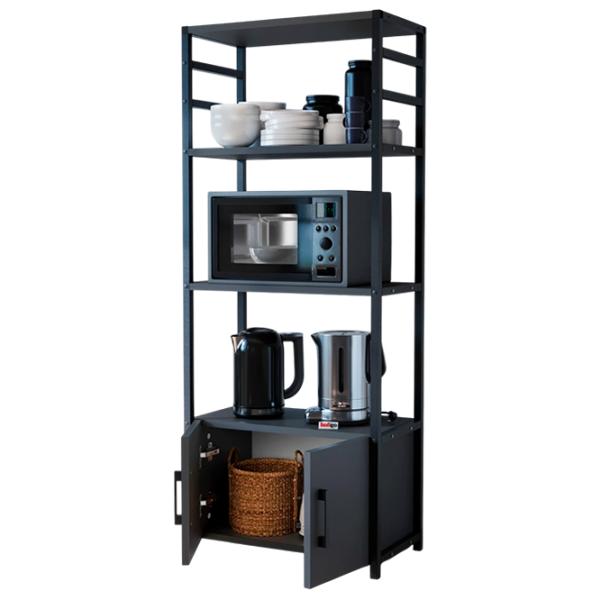 Etajeră Nex Home 28-04-08 Metal / Anthracite Black photo 3