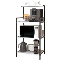 Etajeră Nex Home 28-01-01 Metal / White Black